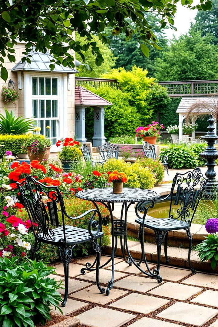 Victorian Style Garden Furniture for Comfort and Charm - 25 Victorian Front Garden Ideas