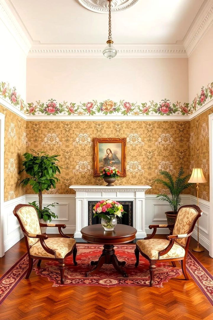 Victorian Style Wallpaper Borders - 25 Victorian Interior Design Ideas