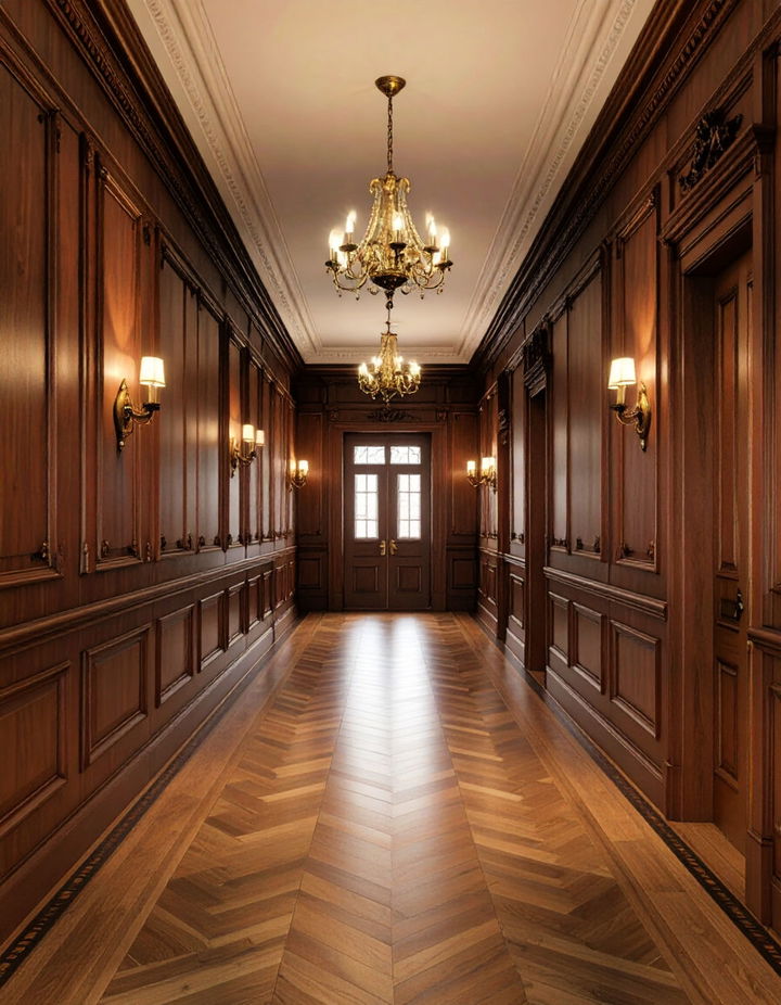 Victorian Wood Paneling Victorian Hallway Ideas