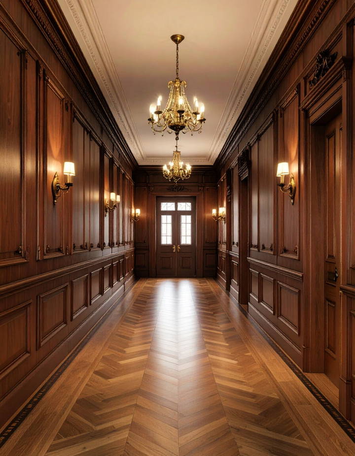 Victorian Wood Paneling Victorian Hallway Ideas