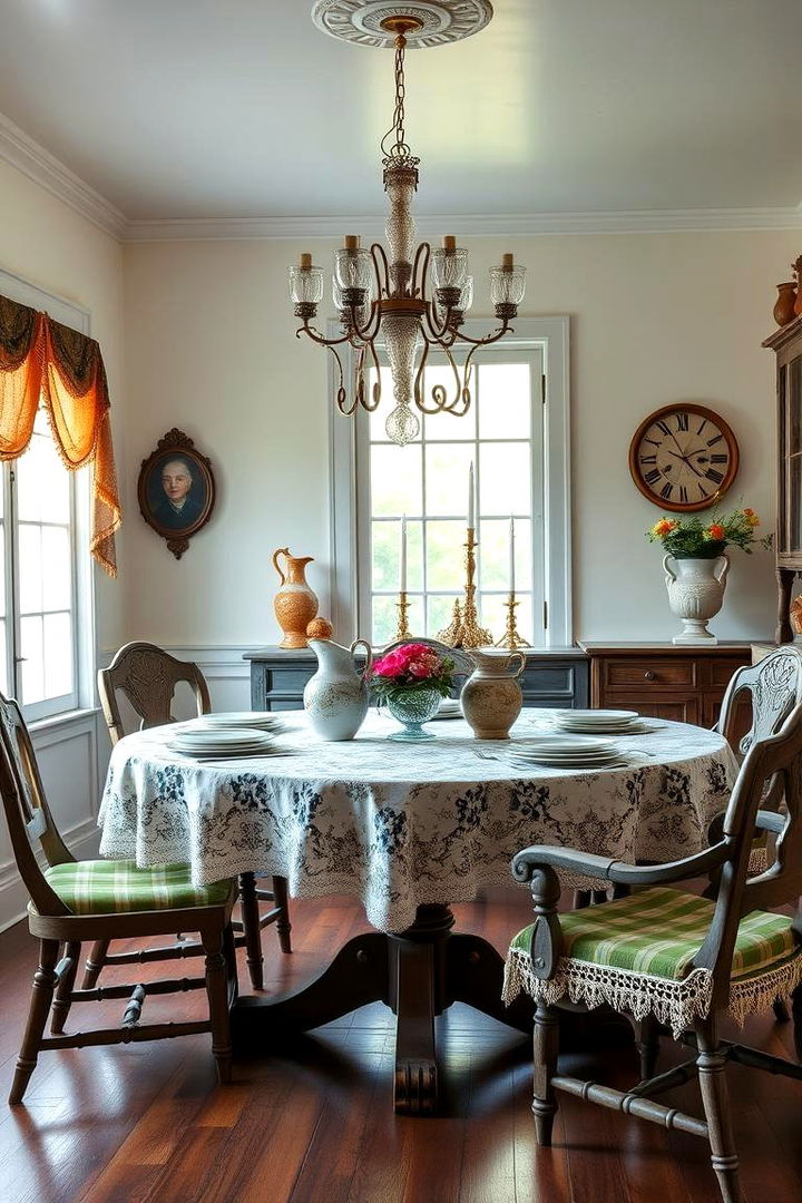 Vintage Dining Accessories - 25 Vintage Dining Room Ideas