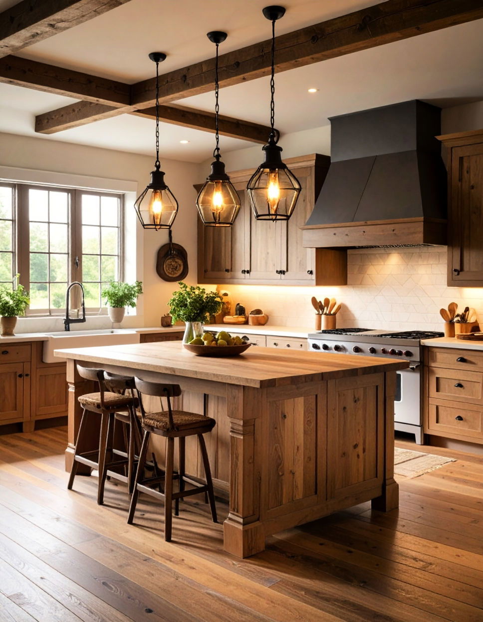 Vintage Inspired Lighting Traditional Kitchen Ideas