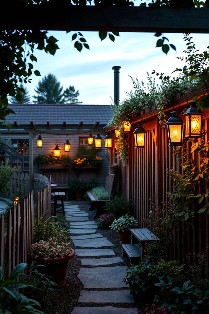 Vintage Lanterns for Soft Lighting - 25 Vintage Garden Ideas