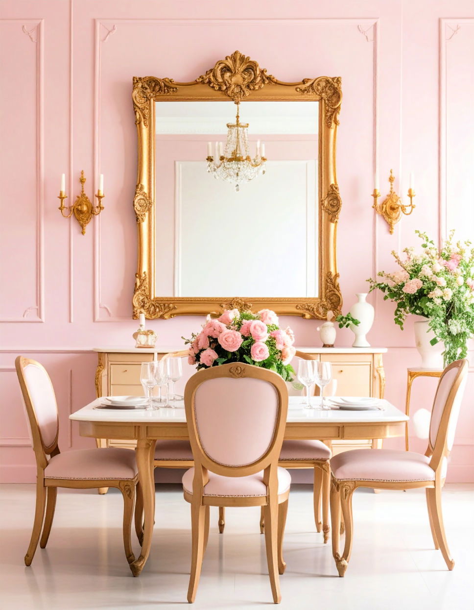 Vintage Mirrors Vintage Dining Room Ideas