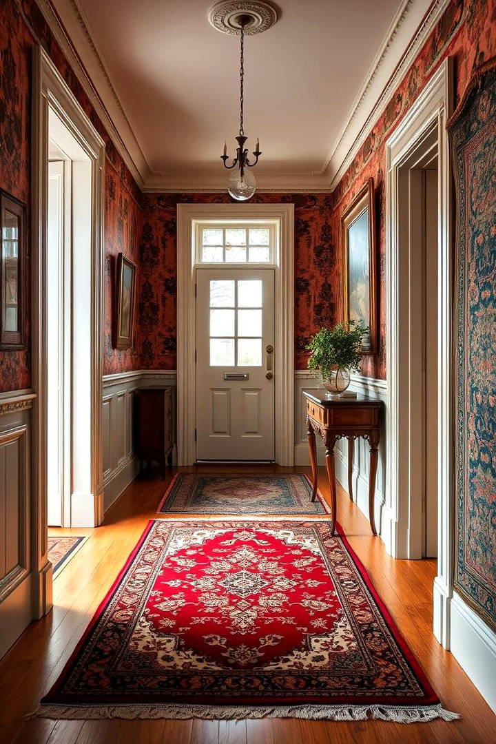 Vintage Rug Collection - 25 Victorian Hallway Ideas