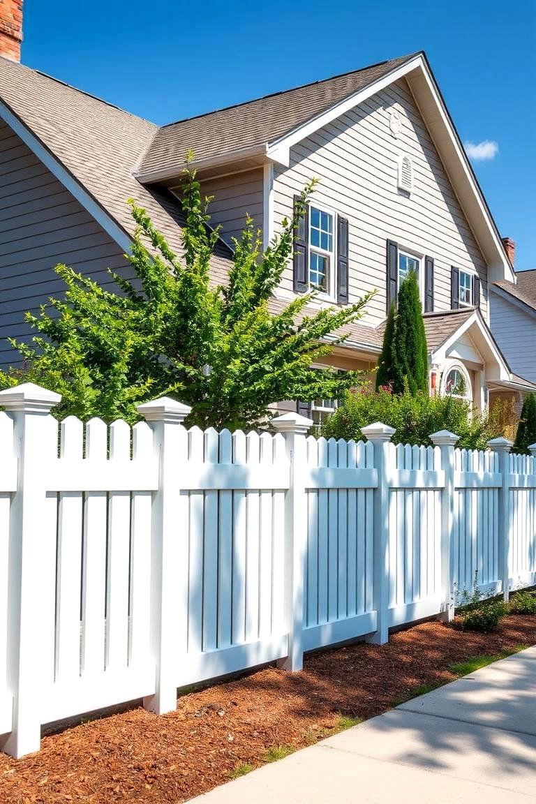 Vinyl Fences for Low Maintenance - 25 Types of Fences