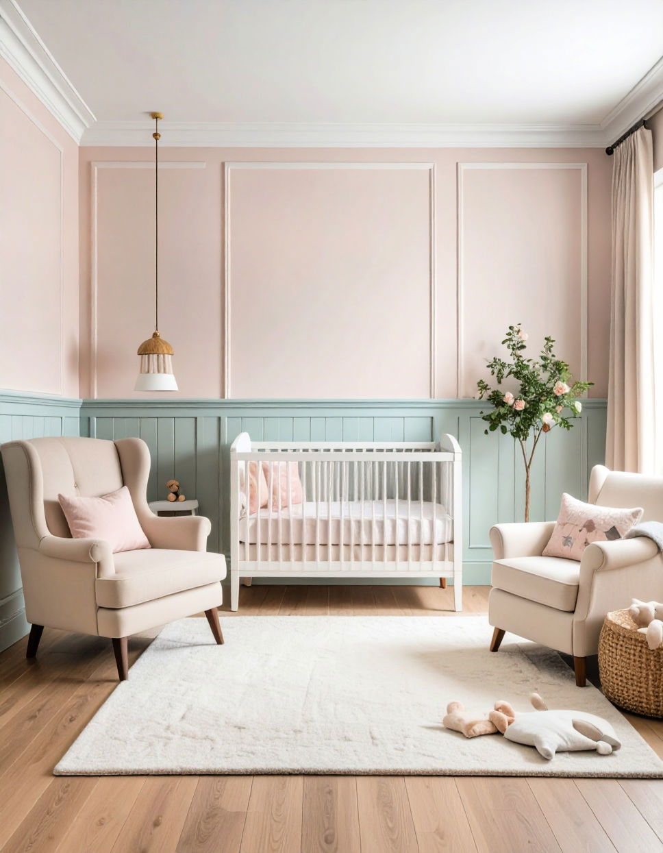 25 Wainscoting Nursery Ideas: Charming & Safe Wall Designs
