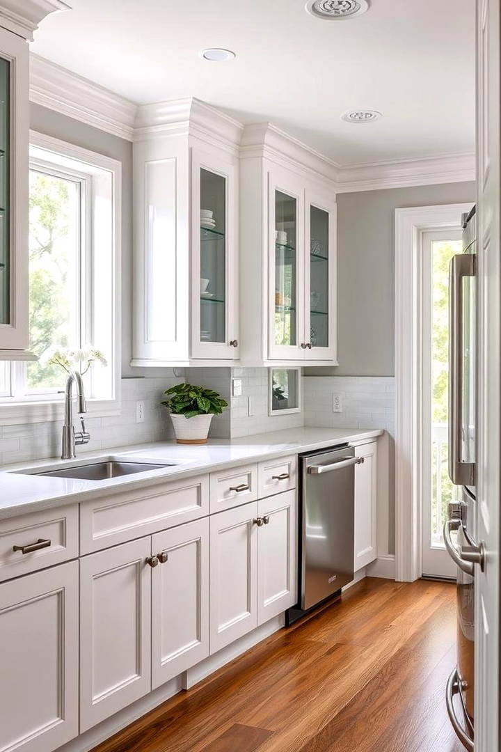 Wainscoting with Glass Inserts - 25 Wainscoting Ideas