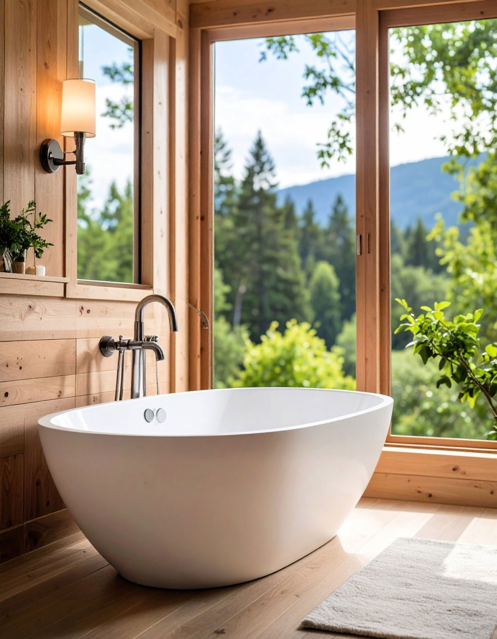 Wall Mounted Bath Faucet for Sophistication Traditional Bathroom Ideas