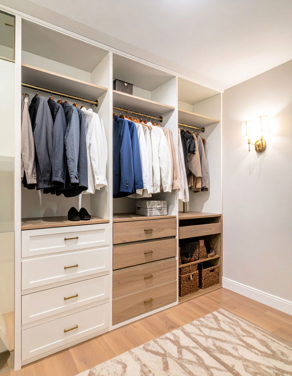 Wall Mounted Sconces Closet Lighting Ideas