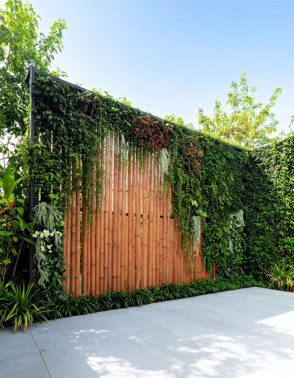 Wall of Ivy or Climbing Plants