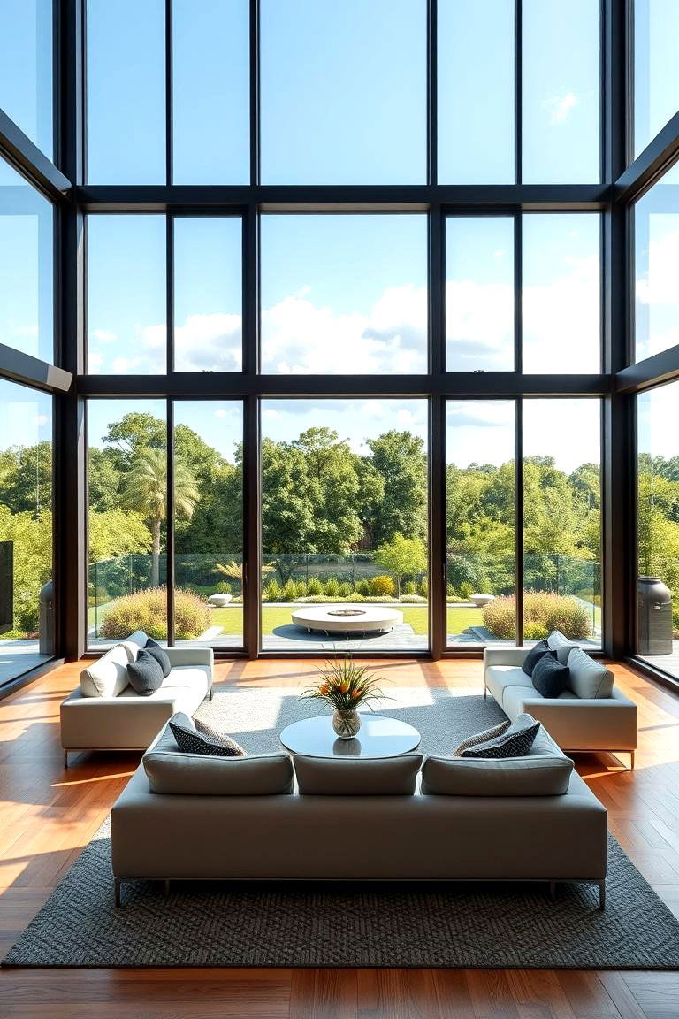 Wall of Windows - 25 Feature Wall Ideas