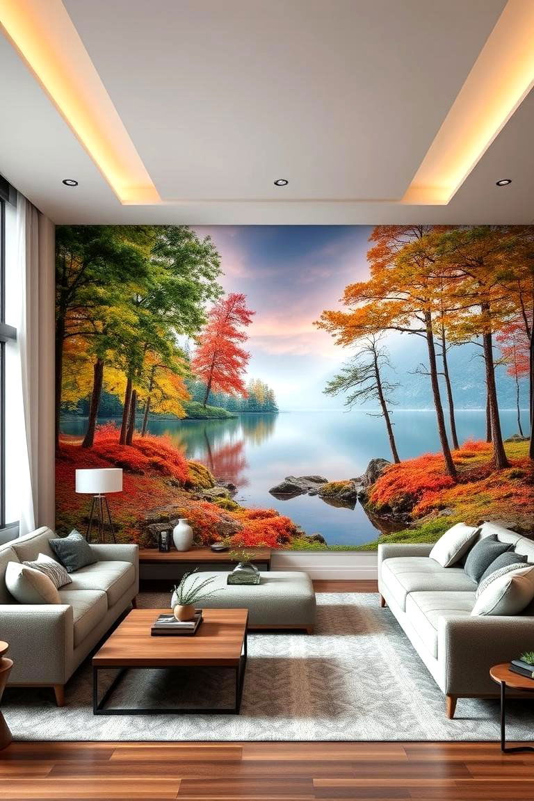 Wallpaper Mural - 25 Feature Wall Ideas