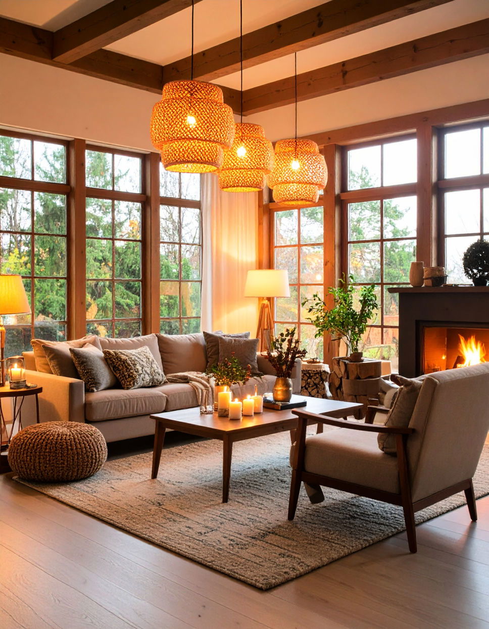 Warm Lighting to Create Ambiance