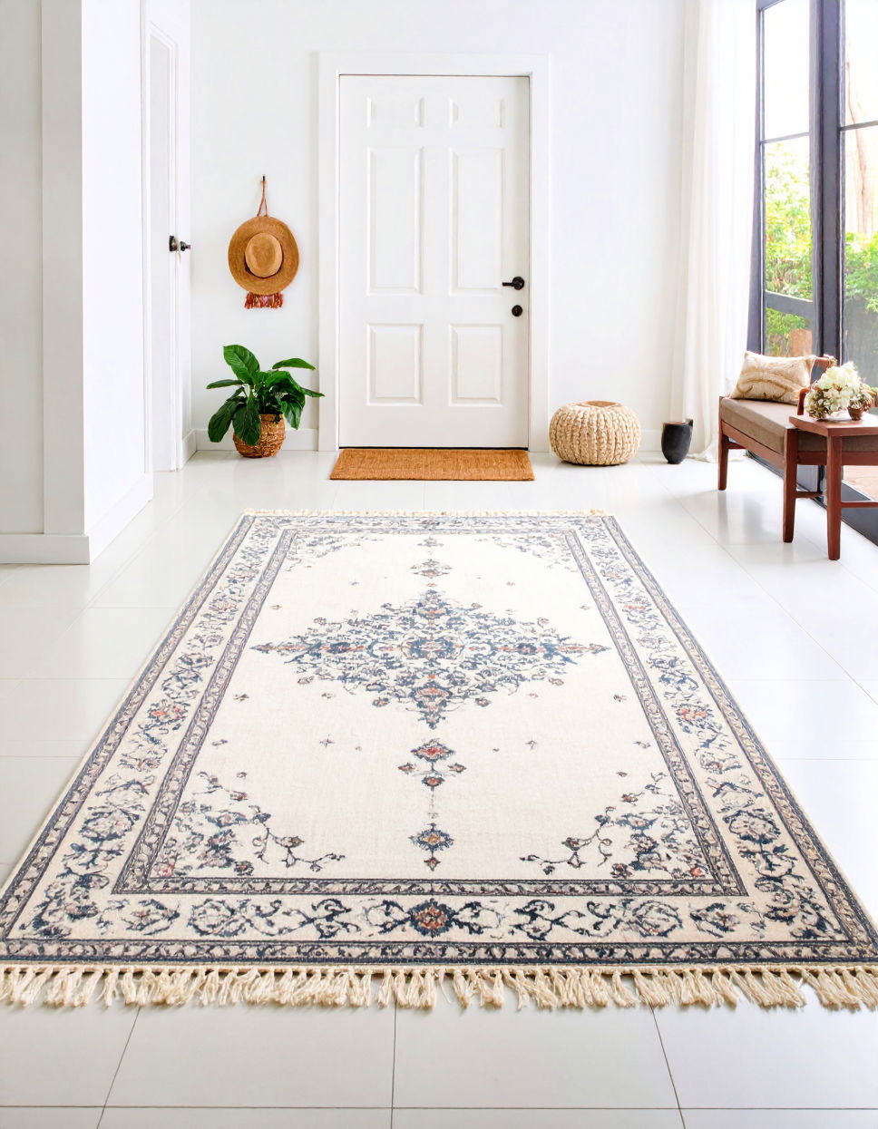 Warm Rug for Foyer