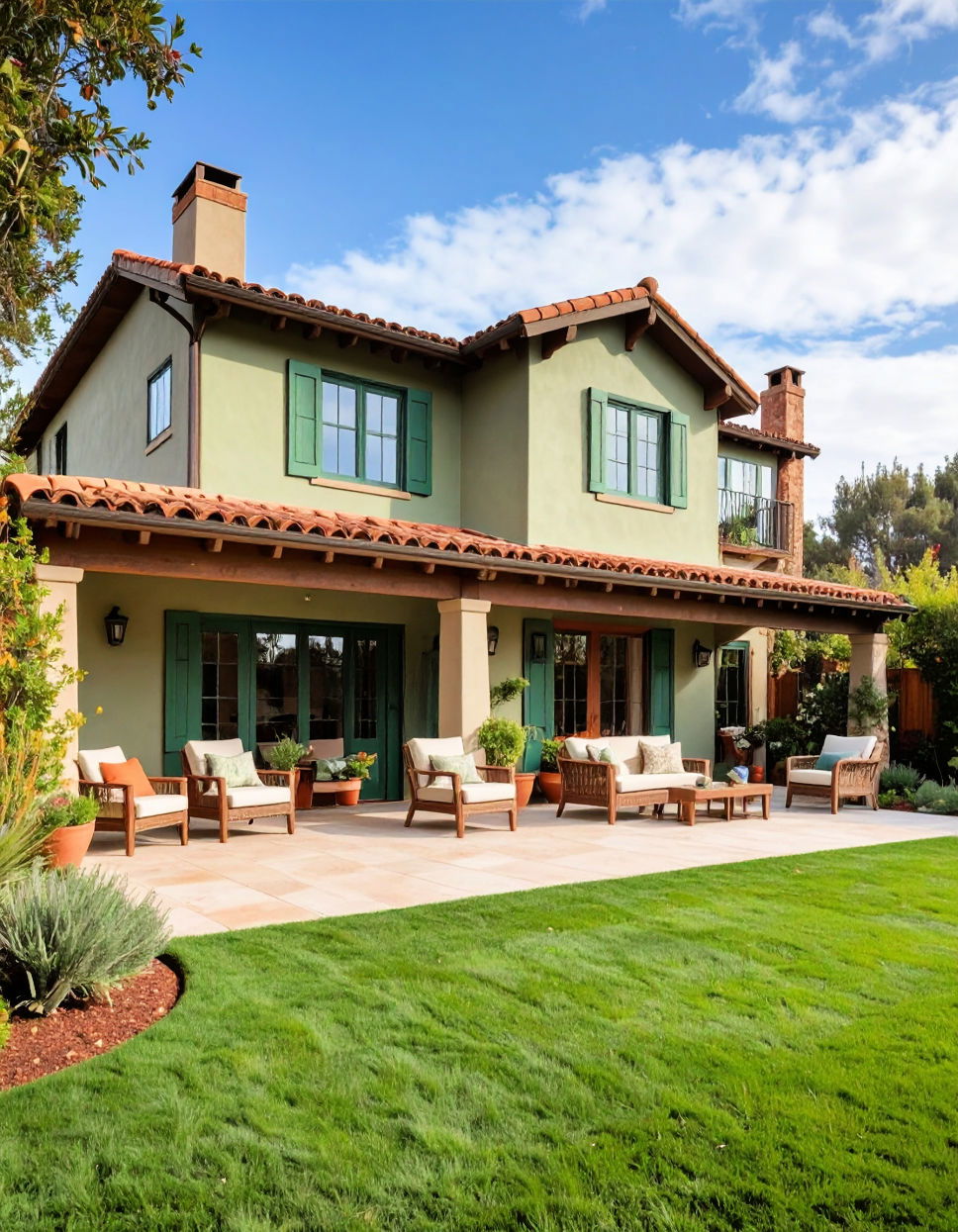 Warm Terracotta for a Mediterranean Inspired Look