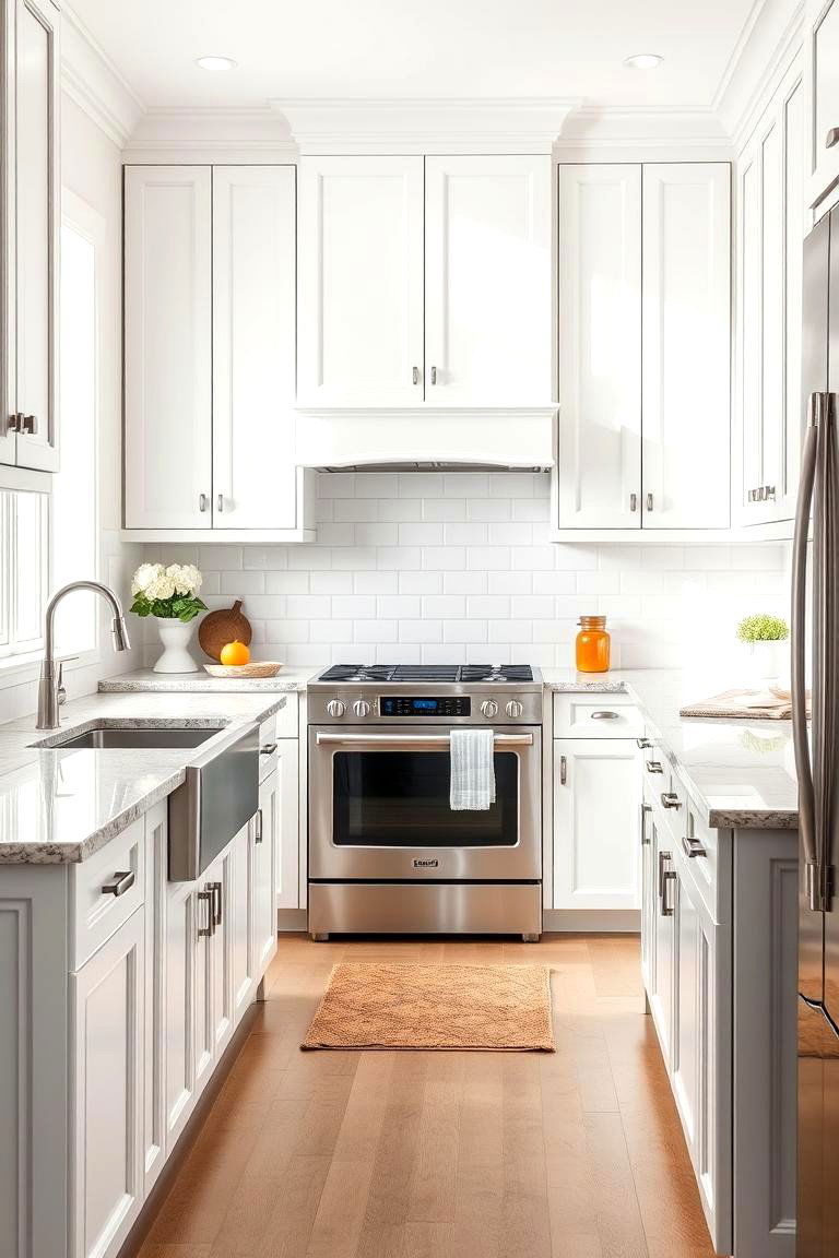 White Cabinetry - 25 Traditional Kitchen Ideas
