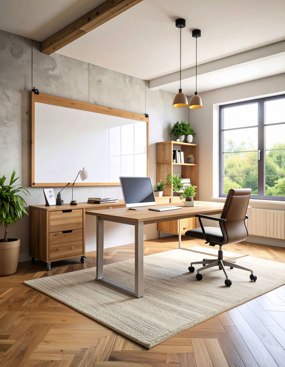 Whiteboard or Cork Board for Brainstorming