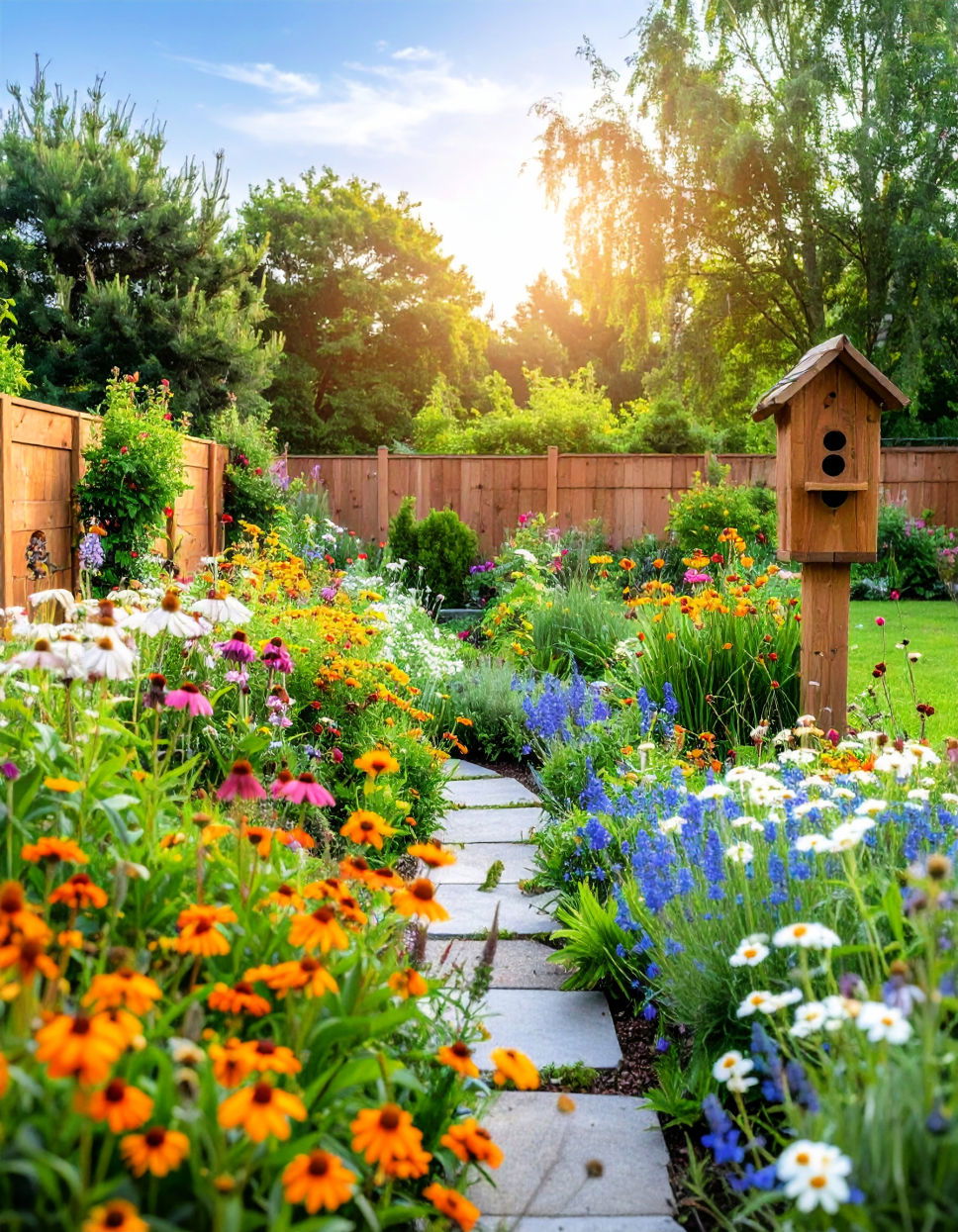 Wildlife Garden to Support Local Ecosystem