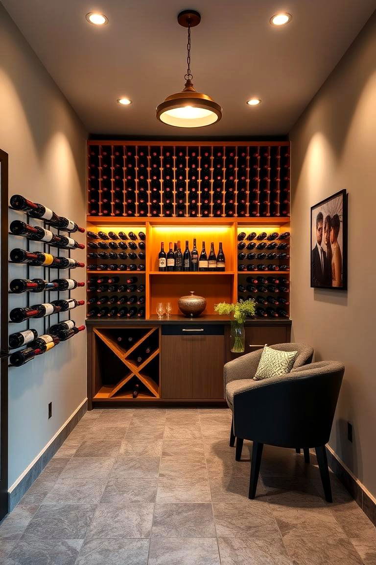 Wine Cellar for Enthusiasts - 25 Garage Conversion Ideas