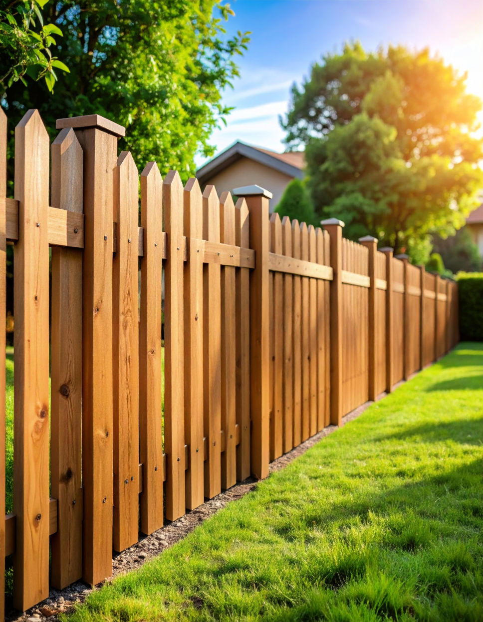 Wood Privacy Fence