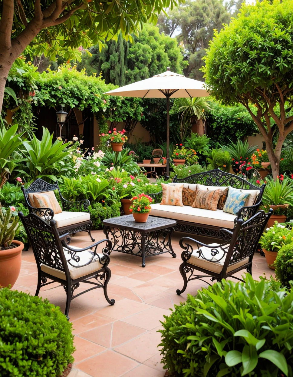 Wrought Iron Furniture for Classic Charm
