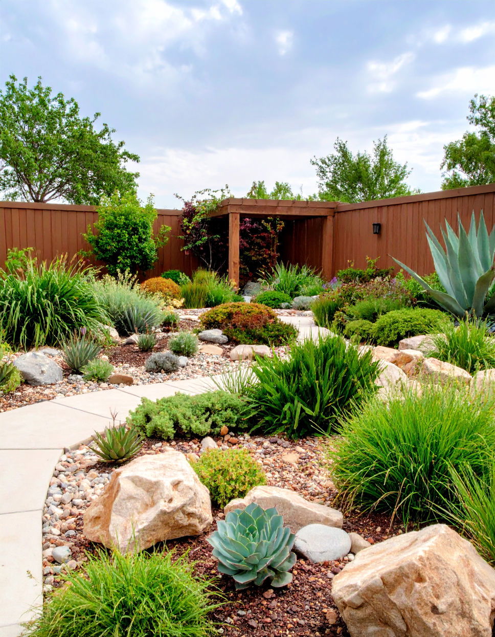 Xeriscaping for Water Conservation Idea
