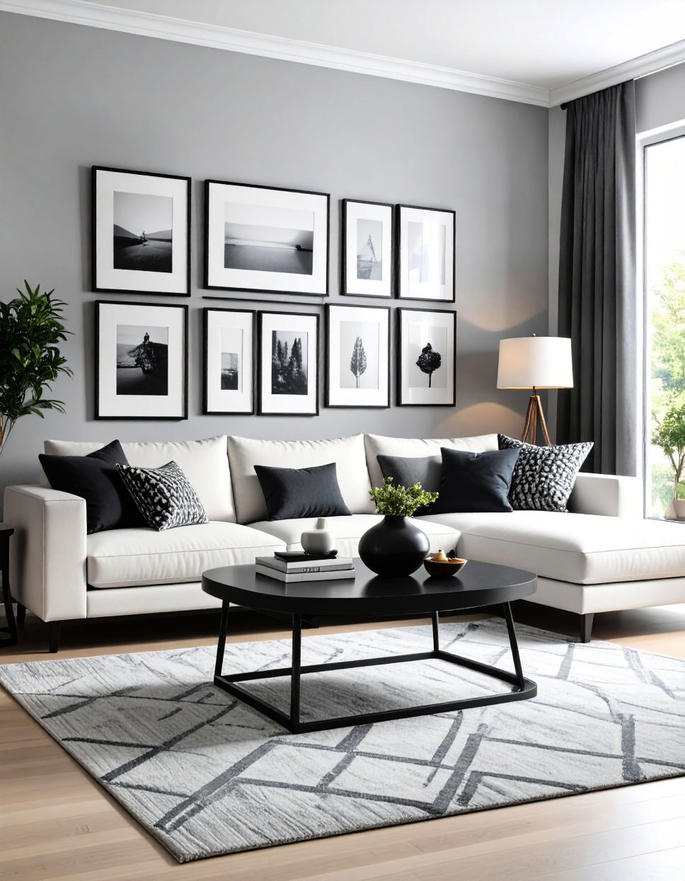 You said Black and White Photography Display