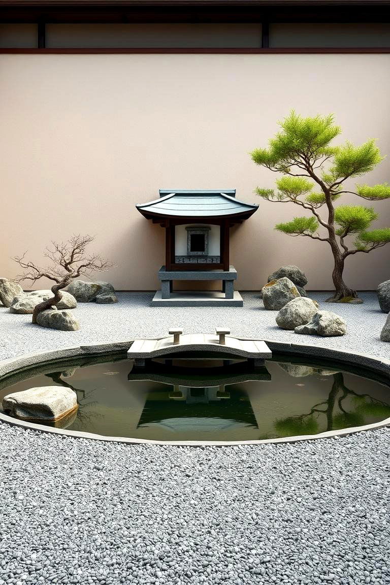 Zen Garden Pond - 25 Fish Pond Ideas