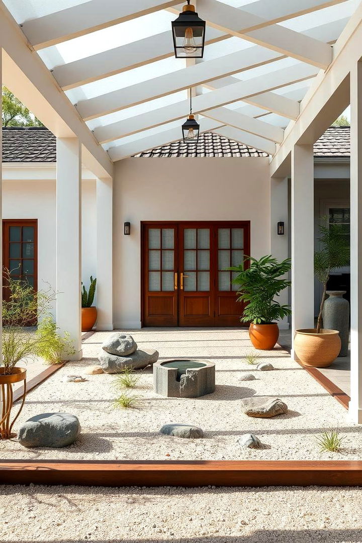 Zen Garden for Peaceful Reflection - 25 Veranda Ideas
