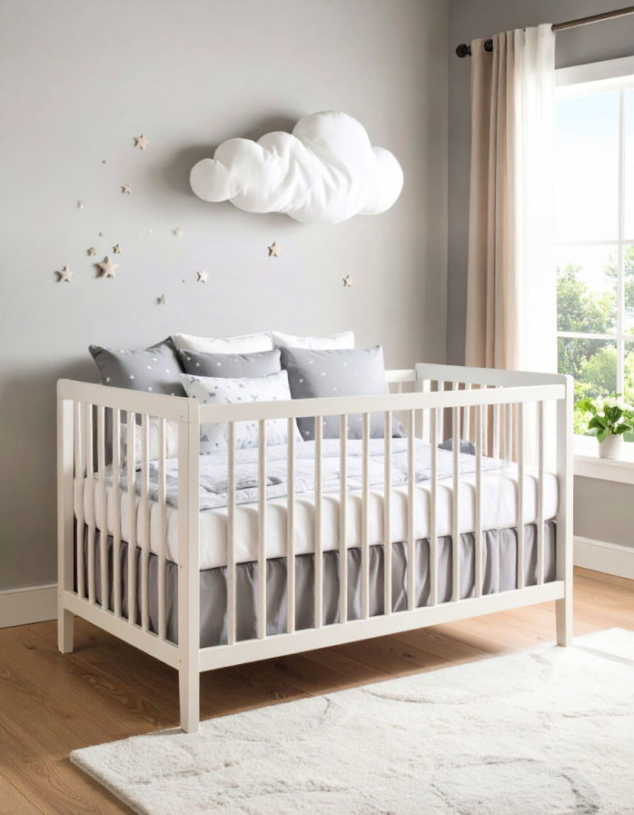 oft Cloud Bedding for a Cozy Crib