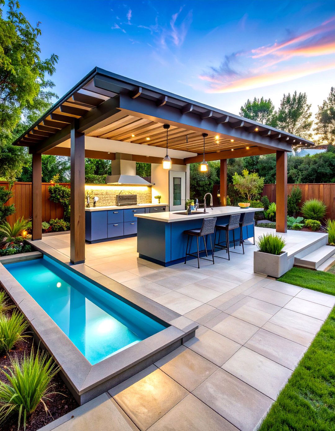 Accessible Outdoor Kitchen Gazebo Incorporates Universal Design - 25 outdoor kitchen with a gazebo ideas
