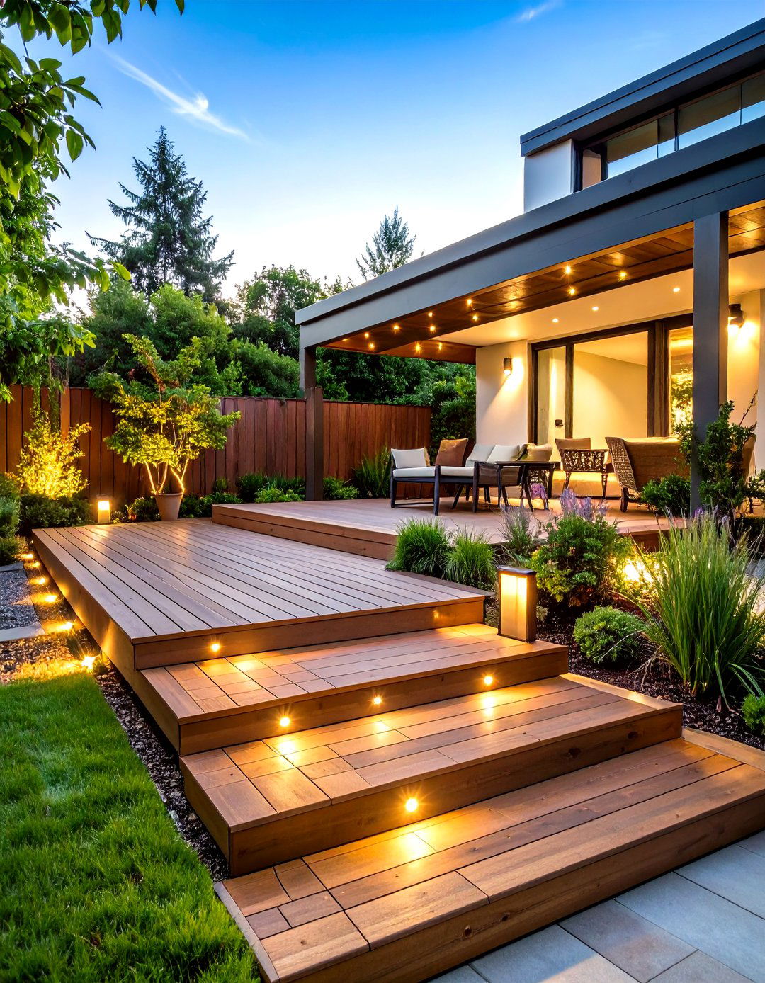 Accessible Ramp Patio Deck Welcoming Every Guest - 25 patio deck ideas