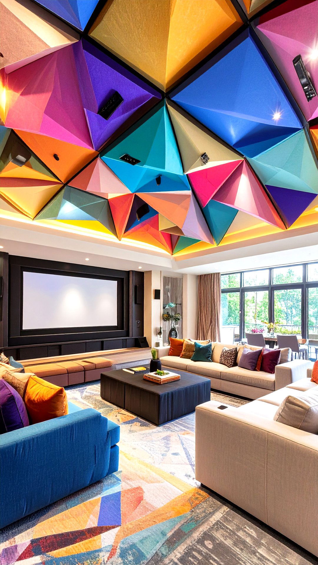 Acoustic Panel Cathedral Ceiling Serenity - 25 cathedral ceiling ideas