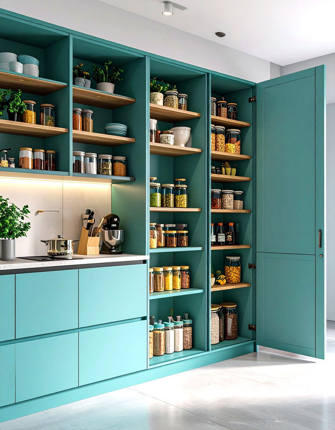 Add Door Storage - 25 pantry door ideas