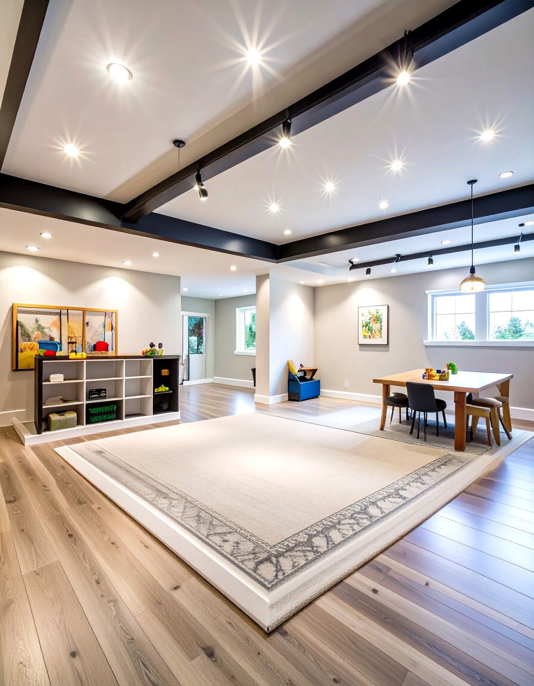 Adjustable Track Basement Lighting Lets You Re Aim Anytime - 25 basement lighting ideas