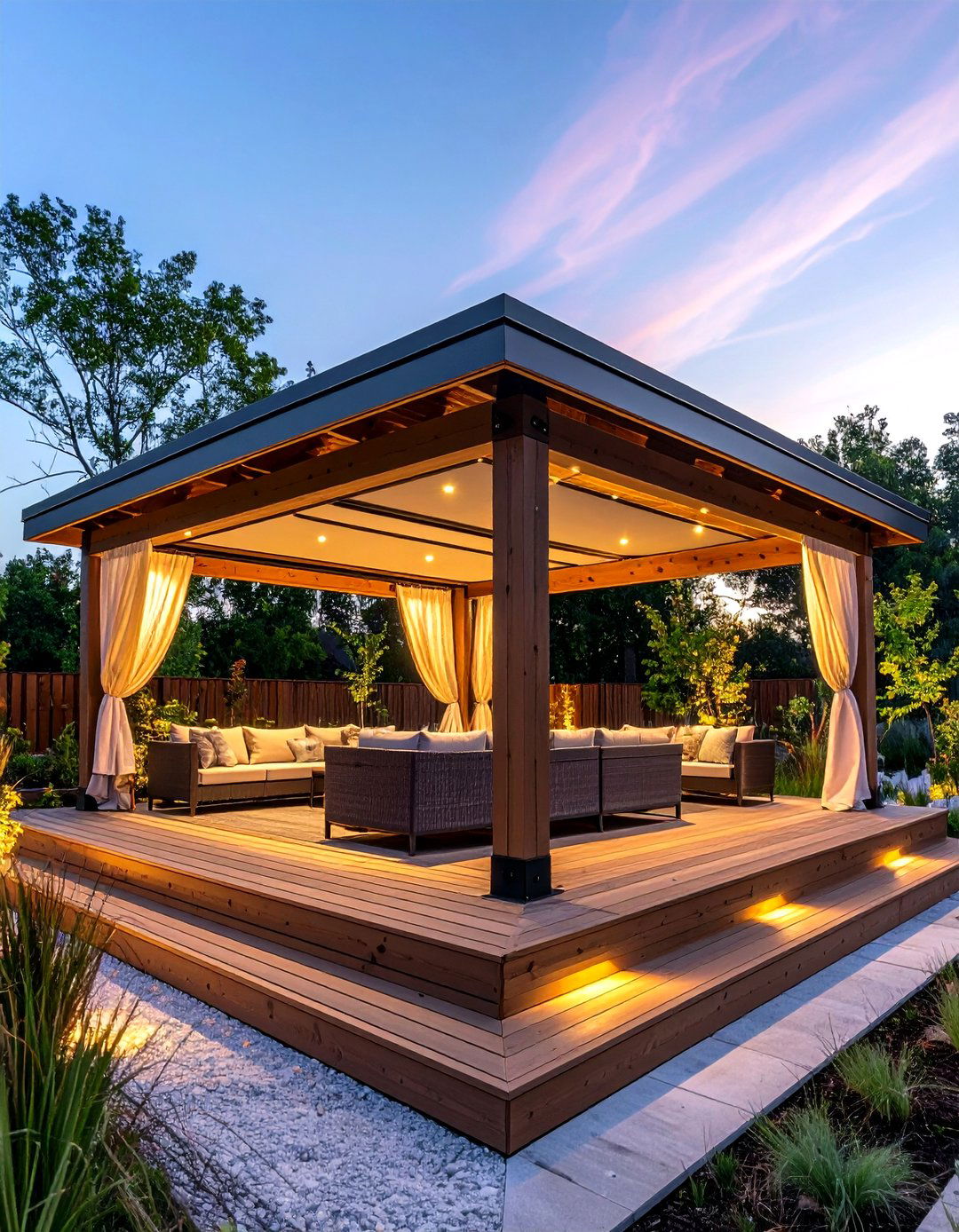 All Season Pavilion With Built In Climate Control - 25 outdoor pavilion ideas