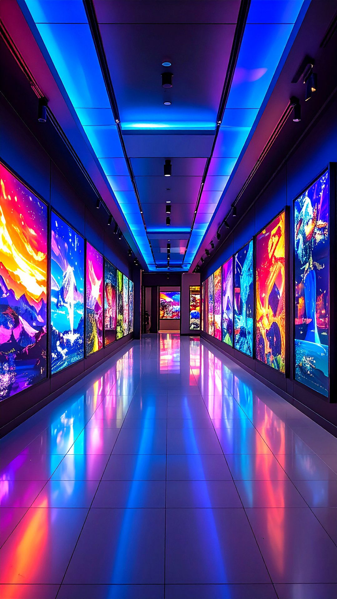 Anime Room Holographic Poster Illusion - 25 anime room ideas