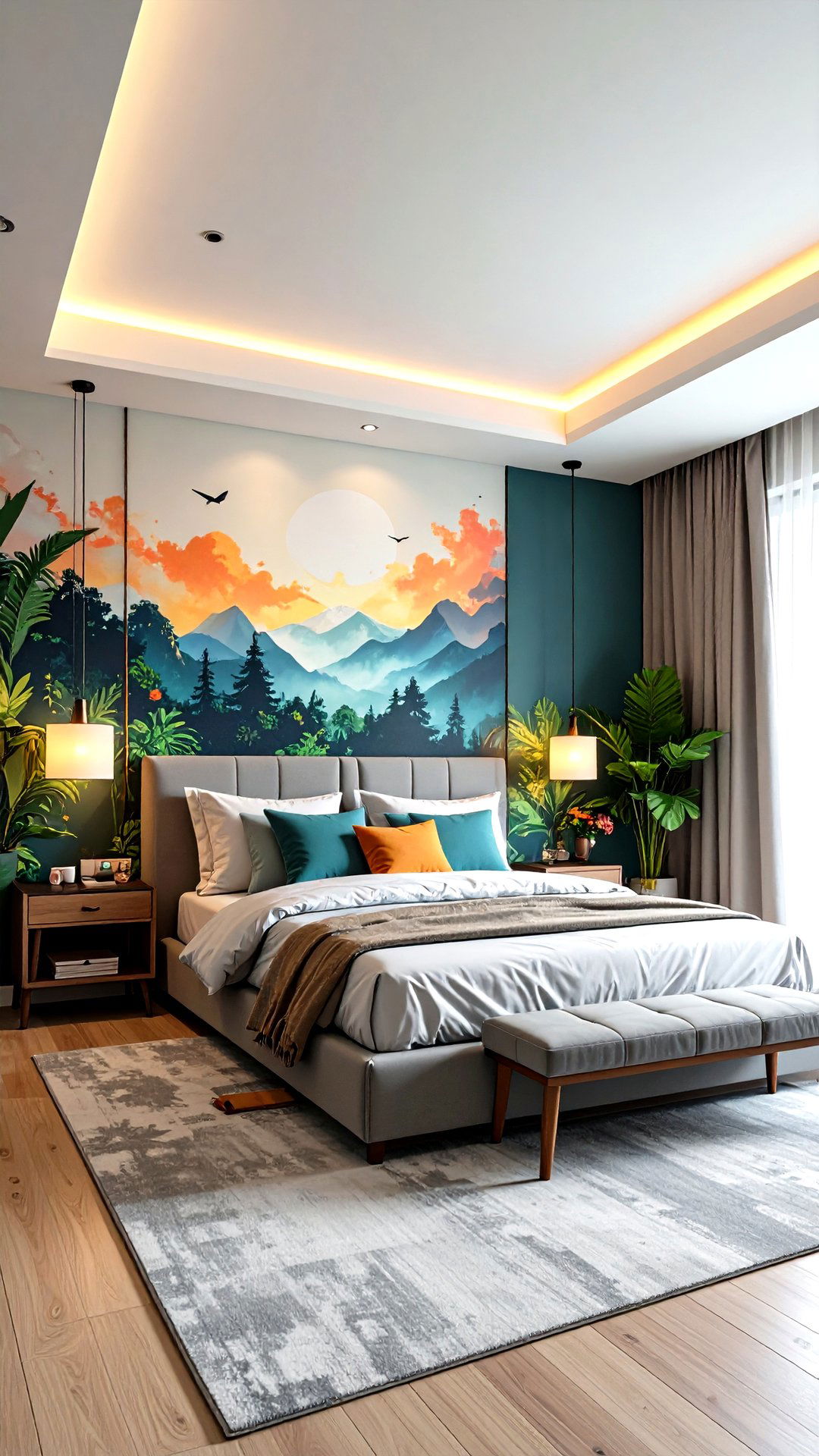 Anime Room Mural Masterpiece - 25 anime room ideas