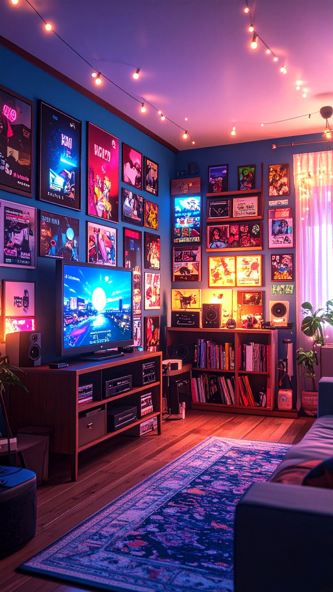 Anime Room Retro VHS Poster Collage - 25 anime room ideas