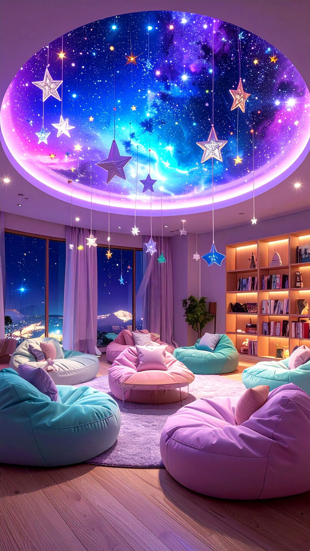 Anime Room Star Ceiling Flight Zone - 25 anime room ideas