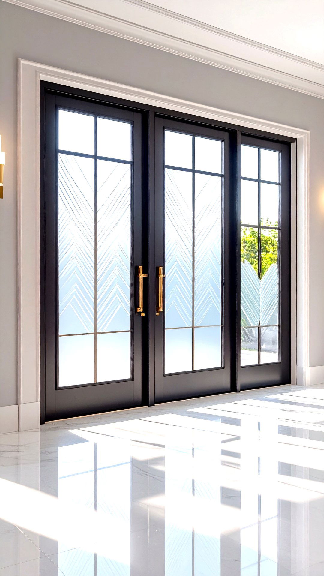 Art Deco Frosted Glass Doors - 25 art deco interior design ideas