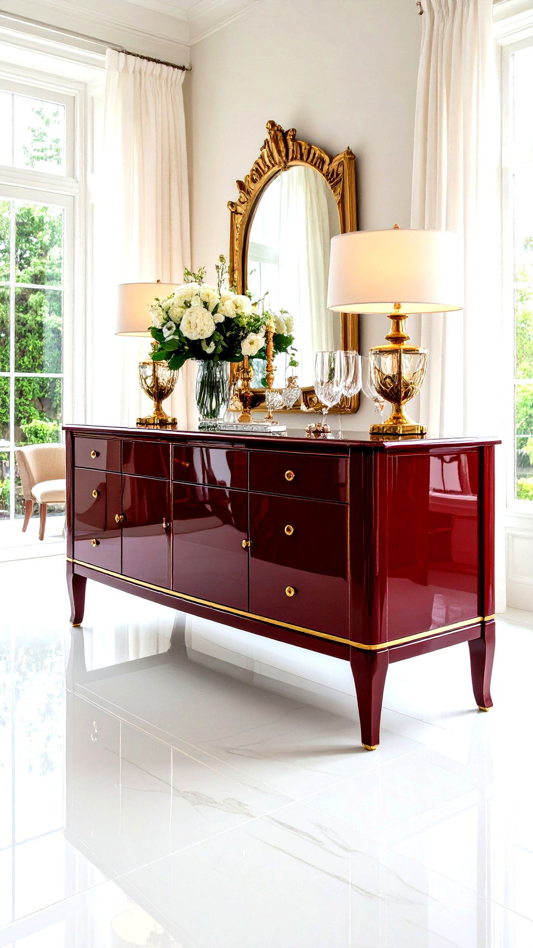 Art Deco Lacquered Furniture Accents - 25 art deco interior design ideas