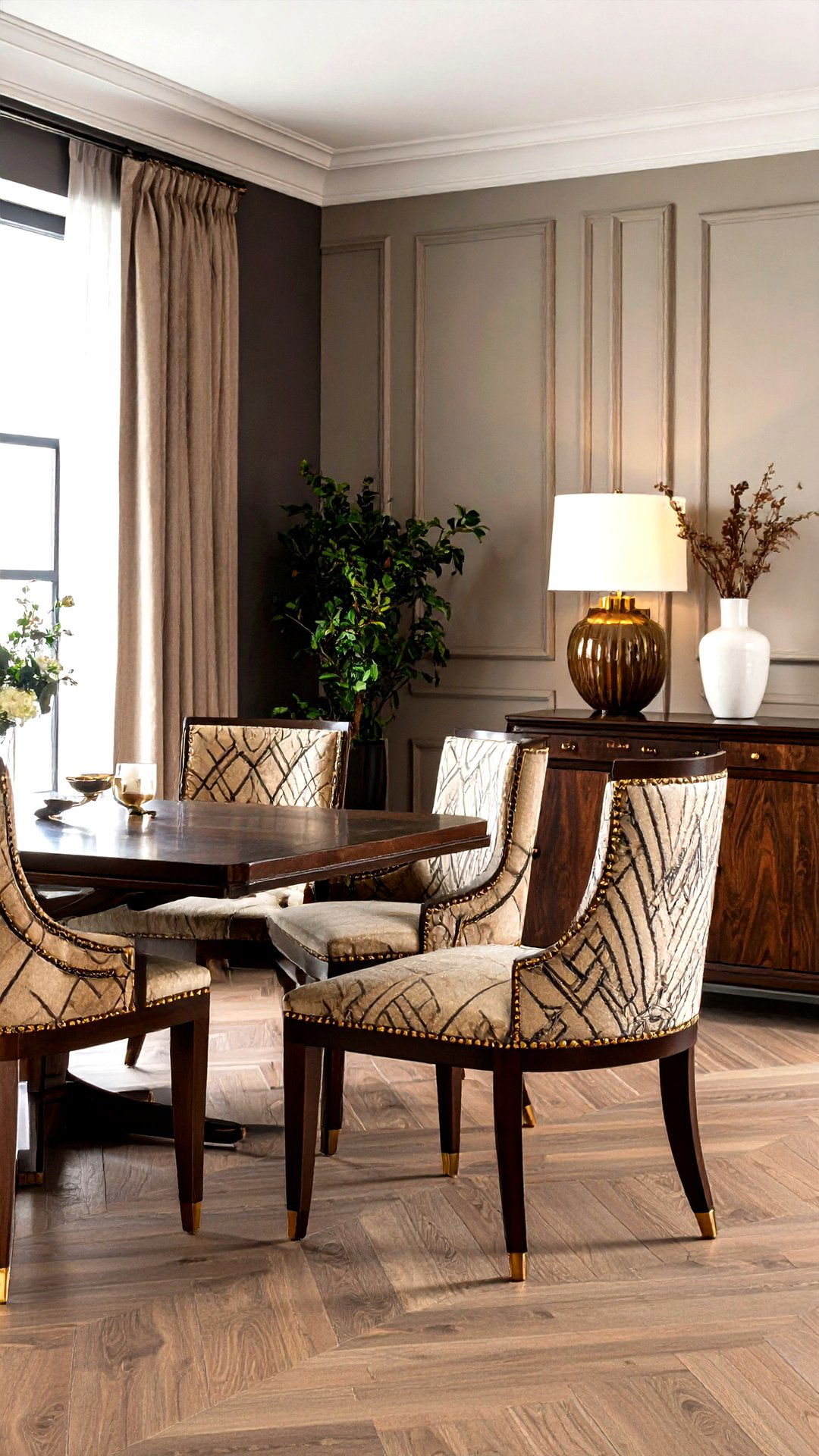 Art Deco Patterned Upholstery - 25 art deco interior design ideas