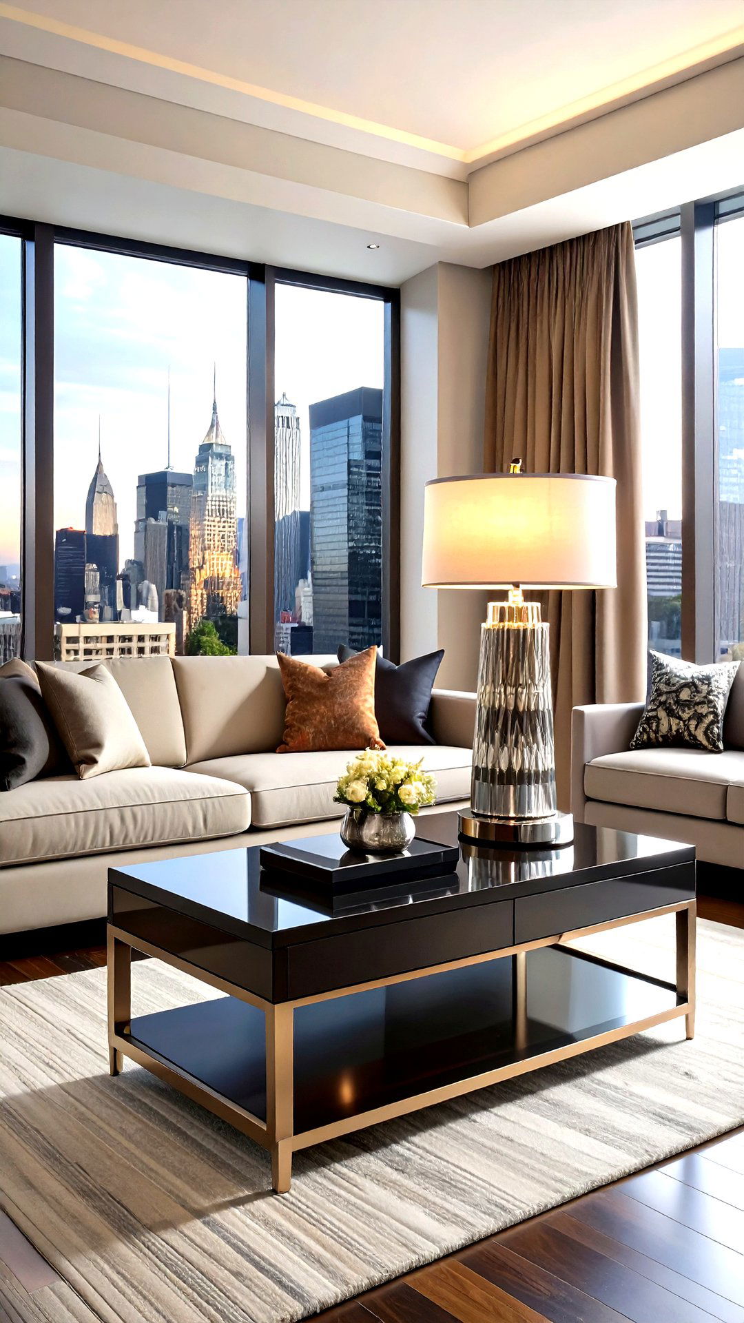 Art Deco Sculptural Table Lamps - 25 art deco interior design ideas