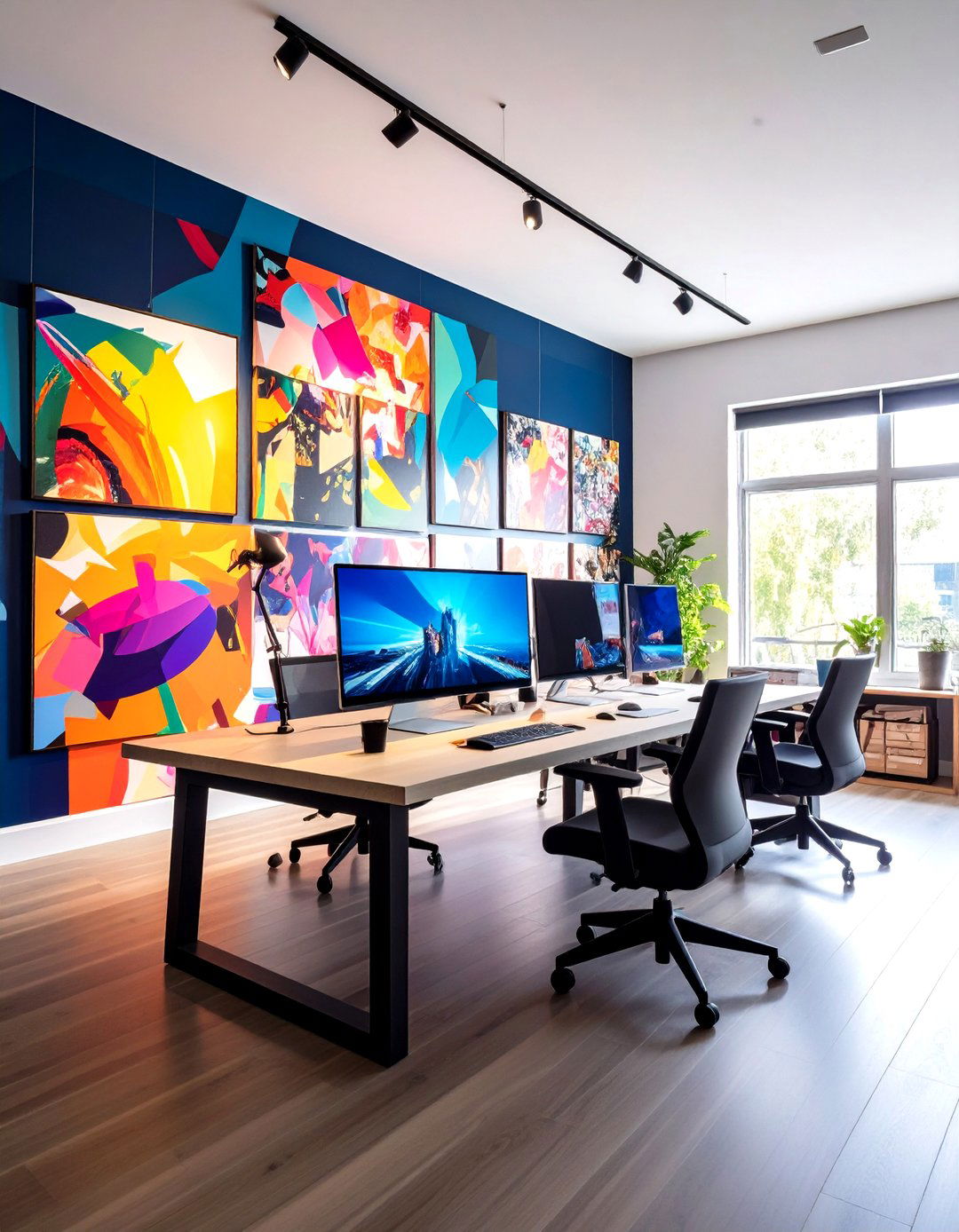 Art Infused Walls Spark Creativity