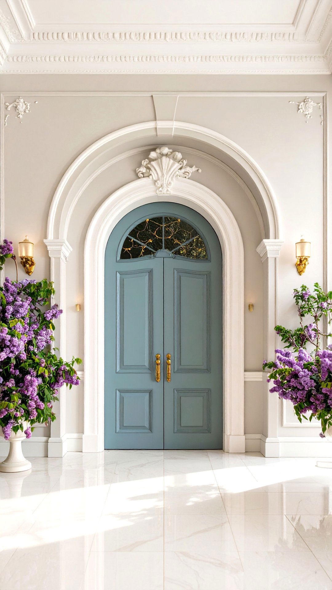 Art Nouveau Curved Doorways for Flowing Entrances - 25 art nouveau interior design ideas