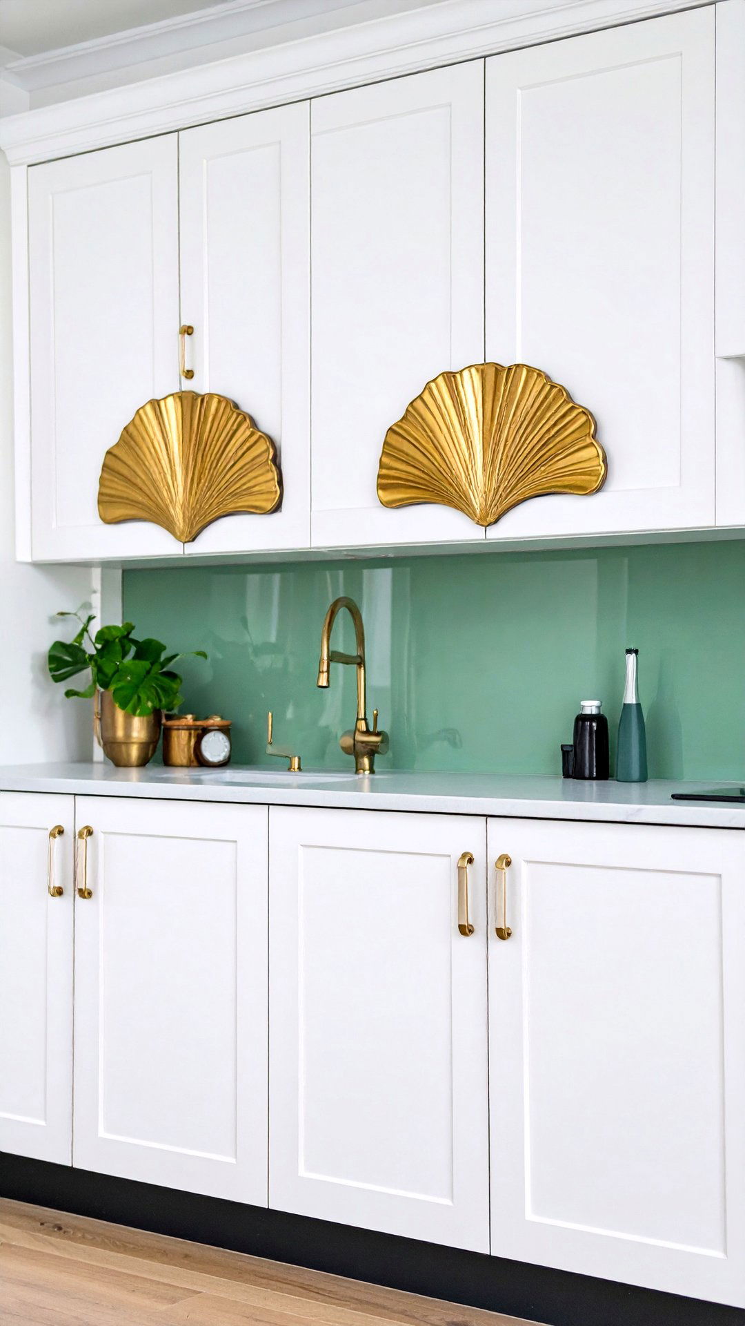 Art Nouveau Gilded Botanical Hardware - 25 art nouveau interior design ideas