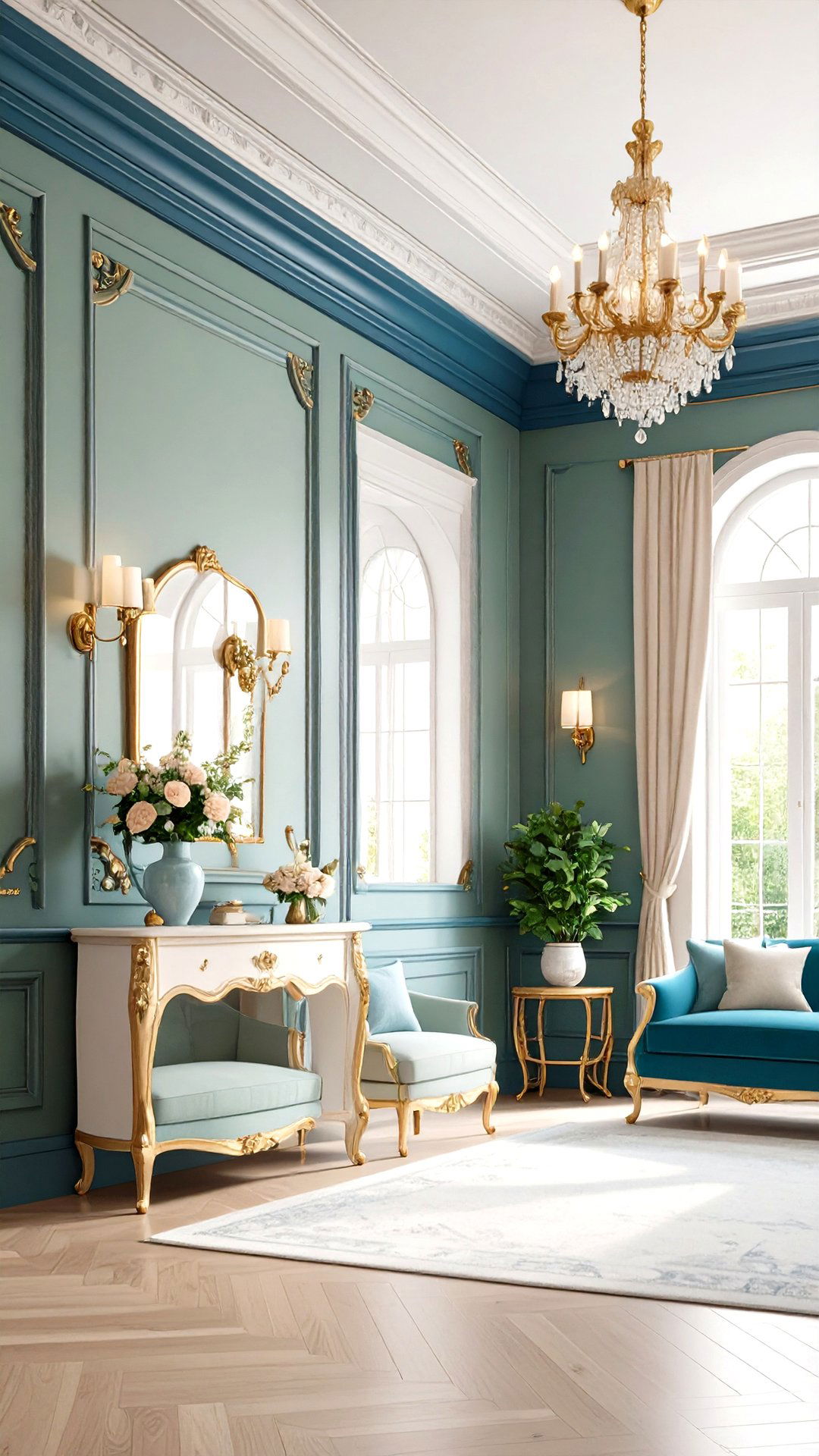 Art Nouveau Nature Inspired Color Palette - 25 art nouveau interior design ideas