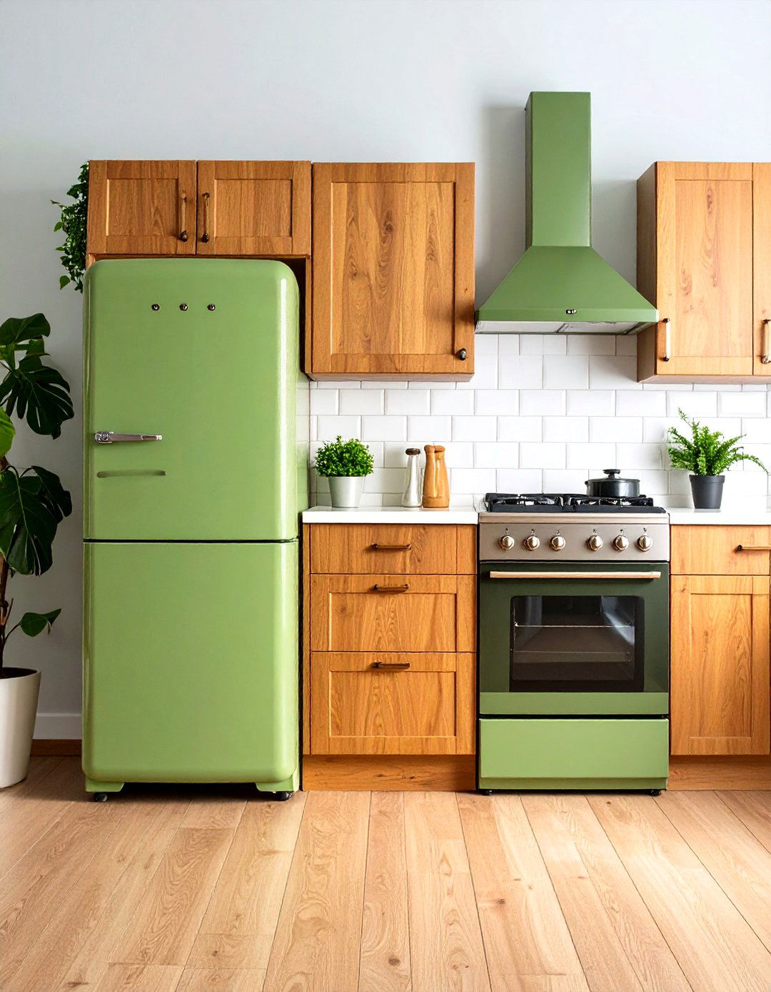 Avocado Green Appliances Energize a s Kitchen - 25 70s kitchen ideas